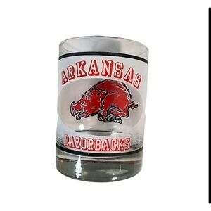 Arkansas Razorbacks Glass NCAA College Football Team‎ Drinkware Cup